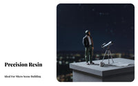 Stargazing Family Figurine High Intricacy Sand Table People Prop Resin Miniature Person Highly Detailed Resin Miniature Scene