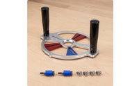 Carpentry Router Guide Base Precision Router Guide Base with Handles Low-Profile for Carpenters