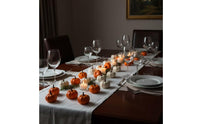 48 Pieces Mini Artificial Pumpkins Glossy Mini Faux Pumpkins Small Decorations for Window Displays, Table Centerpieces