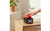 Portable Handheld Buzzer Compact Buzzer with Dome Button Interactive Small Loud for Game Nights