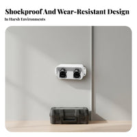 Two-Socket-Port Charging Station Shell Dustproof Two-Socket Socket Charger Enclosure Electric Scooter Charger Box Easy