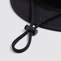 Unisex Bucket Hat with Adjustable Drawstring for Outdoor Activities, Wide Protection for Fishing Hiking Mountain Climbing Breathable Gardening