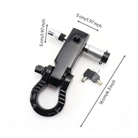 Trailer Arm Trailer Lock Anti-Unauthorized Removal   with Keys Tamper-Resistant for Parking, Towing