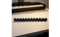 Replacement Piano Key Touch Pad Molded Piano Touch Strip Black Conductive Keyboard Strip