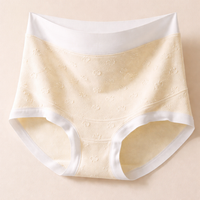 Postpartum Underwear High Waist with Premium Jacquard Material, Maternity Knickers After Birth for C Section Recovery, Breathable Gusset