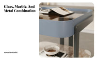 Modern Design Square Pedestal Table Minimalist Aesthetic 2-Tier Square Table Light Luxury aesthetic Nightstand Space-Saving for Homeowners, Apartment Dwellers, Interior Designers, Living Room, Bedroom, Small Spaces, Entryway