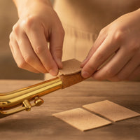 Saxophone Bend Neck Curved Saxophone Neck with Cork Rust-Resistant for Saxophonists