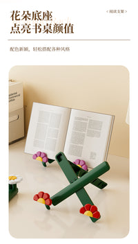 Foldable PP Reading Book Stand for Home Use
