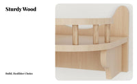 Space-Saving Design Wall-Mounted Feline Furniture Set Easy Installation Feline Climbing System Scratch-Friendly Surface Pet Supplies Sturdy Construction for Apartment Dwellers, Indoor, Indoors, Small Apartments, Living Room