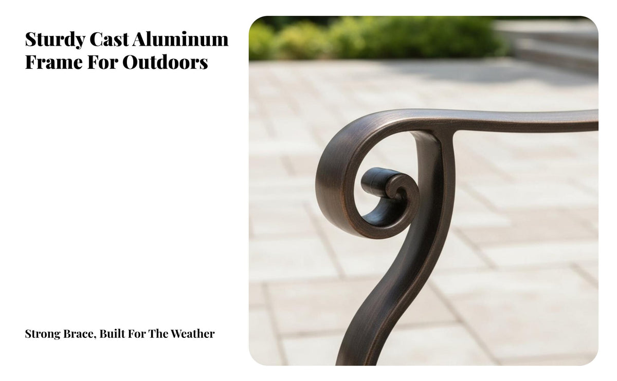 4 Pieces 4-Piece Sofa and Armchair Set Weather-Resistant Outdoor Furniture Rustresistant Frame Patio Lounge Group for Families, Balcony, Garden, supportyard