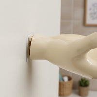 Hand Shaped Wall Holder Drill Installation Palm Shaped Storage Rack No Required Wall Mount Key Holder for Washroom
