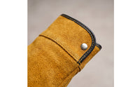 Leather Soldering Sleeves Suede Soldering Arm Sleeves Long Adjustable for Welders, Metalwork, Workshop