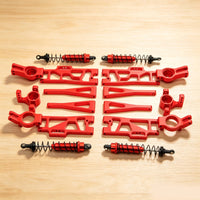Metal Upgrade Parts Duradero RC Car Parts with Shock Absorbers Shock System Kit Anodized Kit De Amortiguadores RC Ligero