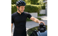 Rear-Wheel Suction Rack Wide Strap Suction-Mounted Bike Holder Cycling Gear Heavy Duty Black Plastic for Upright Mounting