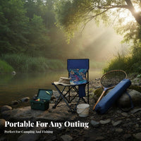Foldable Design space-saving Camp Stool multi-purpose foldable Camp Seat Lightweight Folding Chair Easy Setup for Anglers, on-the-on the moveers, Fishing, Camping, on-the-on the move, Hiking