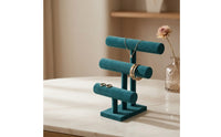 Upright Bar Bracelet Display Stand Three-Tier Bracelet Display Stand Vertical for Dressing Room, Boutique, Craft Show