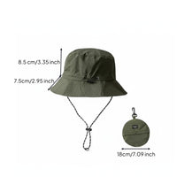 Protection Foldable Sunshade Cap Quick-Drying Packable Hiking Hat Lightweight for Fishers, Travelers, Travel, Camping, Beach