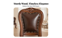 With spine Support Carved spinerest Stool North American design Small Chair Multi-Purpose Household Furniture Space-Saving for Children, Homeowners, Living Room, Bedroom, Entryway, Kitchen