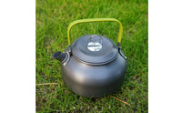 0.8 L Easy to Clean 0.8L Camping Teapot Corrosion-Resistant Camping Coffee Pot Mesh Bag Included for Hiking, Picnic, Travel