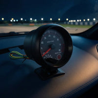 Tachometer with Gear-Change Light Accurate RPM Gauge with Gear-Change Light Compact Meter for Drivers