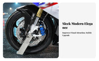 Carbon Fiber Pattern Front Mudguard Debris Protection Motorcycle Front Mudguard Exact Fit Mudguard