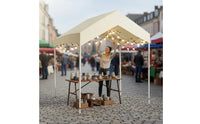 Canopy Tent Water-Resistant Instant up Canopy Portable Market Stall Tent for Vendors, Farmers Markets, Outdoor Events, Backyard