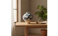Ceramic Vase Decorative Sculptural Vase Artisanal for Interior Designers, Homeowners, Living Room, Entryway, Reception Area