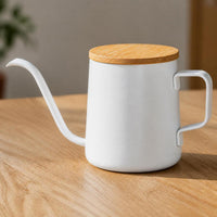 Mini Gooseneck Pour Over Coffee Kettle, 304 Stainless Steel Drip Filter Pot for Home Use