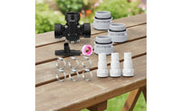 Three-Port Pool Diverter Kit Easy-to-Install Triple-Port Diverter Adjustable for Homeowners