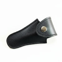 Safeguarding Leather Mouthpiece Pouch Long-Lasting Cowhide Mouthpiece Bag Snap Button Closure Vintage Design for Trumpet Players, Musicians, Travel, Gigs, Rehearsal, Band Practice