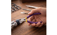 Precision Single-Blade Side Cutter with Blade Cover Ultra-Thin Sprue Cutter Sharp Pliers Lightweight for Hobbyists