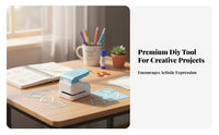 Labor-Saving Postage Stamp Punch Easy to Use Postage Stamp Craft Punch Simple Operation for Students, Scrapbookers, Journaling, Card Making