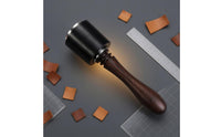 Nylon Ribbed Leather Carving mallet Leather Carving mallet Dark Striking Tool