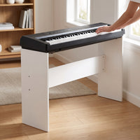 Erke Adjustable Height Electronic Keyboard Stand for 61-Key Pianos, Reinforced Iron Construction
