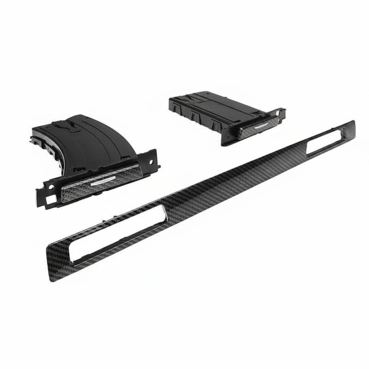 3 Pieces Center Console Cup Holder Assembly Direct Replacement Car Interior Accessory