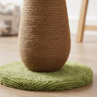 Cat Scratcher with Ball Play and Scratch Cat Scratching Pole Cute Plant Design Pet Toy