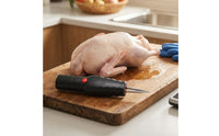 Easy to Use Electric Poultry Plucker Powerful Engine Automatic Chicken Plucker Tool Stainless Steel Head Handheld Feather Remover Waterproof for Farmers, Butchers, Farm, Kitchen, Restaurant