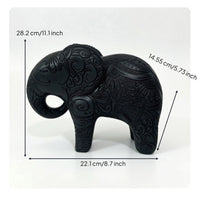Tabletop Figurine Resin Desk Ornament Freestanding for Bookshelf, Living Room