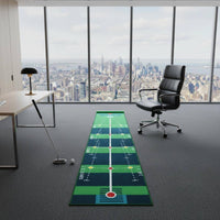 Golf Putting Practice Mat Velvet Surface Portable Putting Green Mat Non-Slip Base Sports Gear for Golfers, Beginners, Home Training