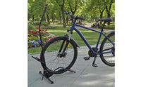 Cycle Parking Stand Non-Slip Base Upright Bike Stand Rack Heavy Duty Bike Repair Holder for Cyclists