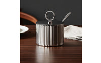 Seasoning Jar with Spoon Elegant Seasoning Cellar with Spoon Seasoning Pot with Lid Rust-Resistant Seasoning Cellar with Lid