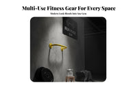 Wall-Mounted Pull-up Bar Steel Construction Wall Mounted Pull up Bar Space Saving Curved Design-Shaped Fitness Handle for Adults, Indoor, Basement