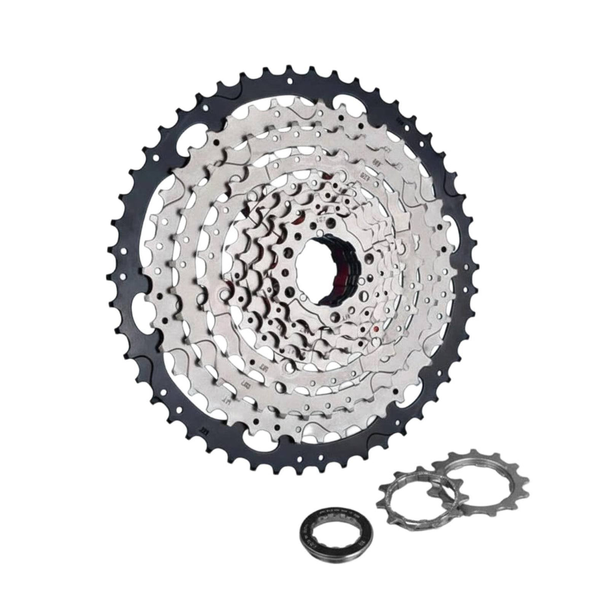 Mountain Bike Cassette Fluid Shifting Cassette-Type Freewheel Sprocket High Strength Steel Multi-Speed Cycle Cogs