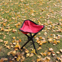 Foldable Outdoor Fishing Chair with Oxford Cloth and Steel Tube