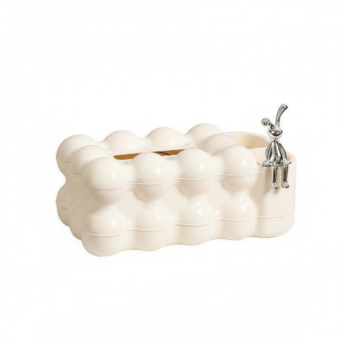 Elegant Design Fluted Storage container Space Saving Brush Holder Sturdy and hard-wearing Desktop Organizer Multi-Functional for Makeup Users, Home Decor lovers, Office Workers, Vanity Table, Bathroom Counter, Desk, School