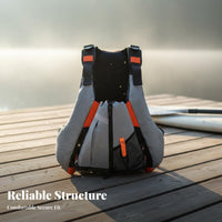 Grown-up Flotation Vest Breathable Paddleboard Safety Vest Grown-up Aquatic Jacket Quick Drying Waterproof Material for Kayakers
