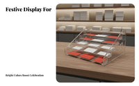 Multi-Layer Acrylic Display Stand Space-Saving Tiered Acrylic Display Stand