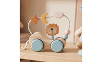 Pull-Along Toy Car Educational Bead Maze Toy-Safe for Preschoolers