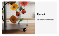 Blossom Paper Towel Holder Hand-Painted Details Winged Beauty Paper Towel Stand