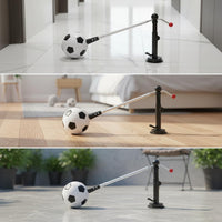 Suction Cup Football Trainer for Kids & Teens - Soccer Ball Control, Juggling & Stopping Skills Practice Aid